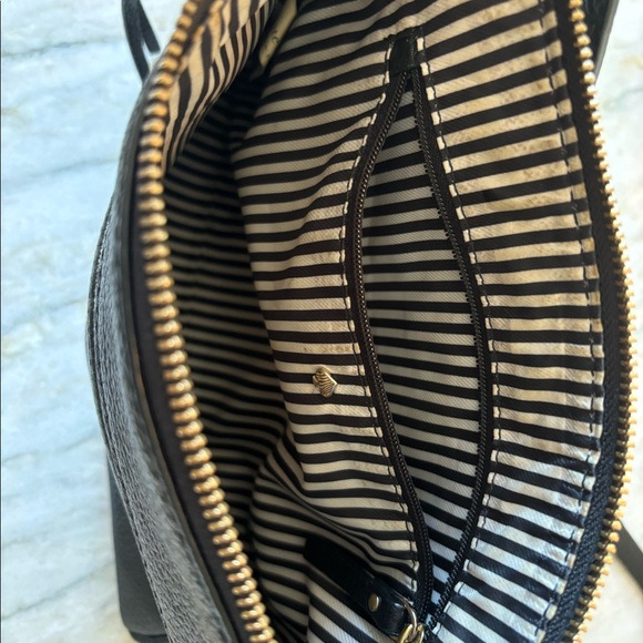 Kate Spade black leather cross-body purse - Picture 3 of 5